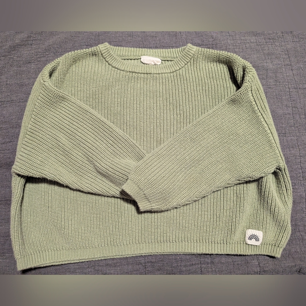 Kids Green Sweater